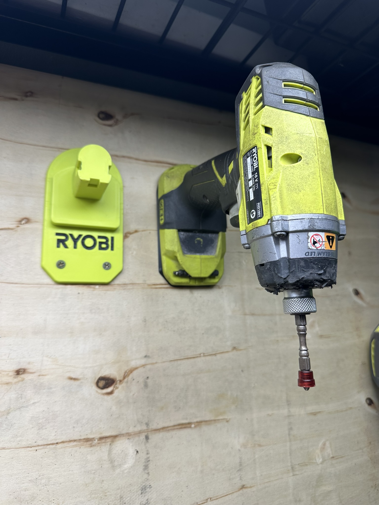 Ryobi One+ 18 Volt - Wall Mount Tool Holder
